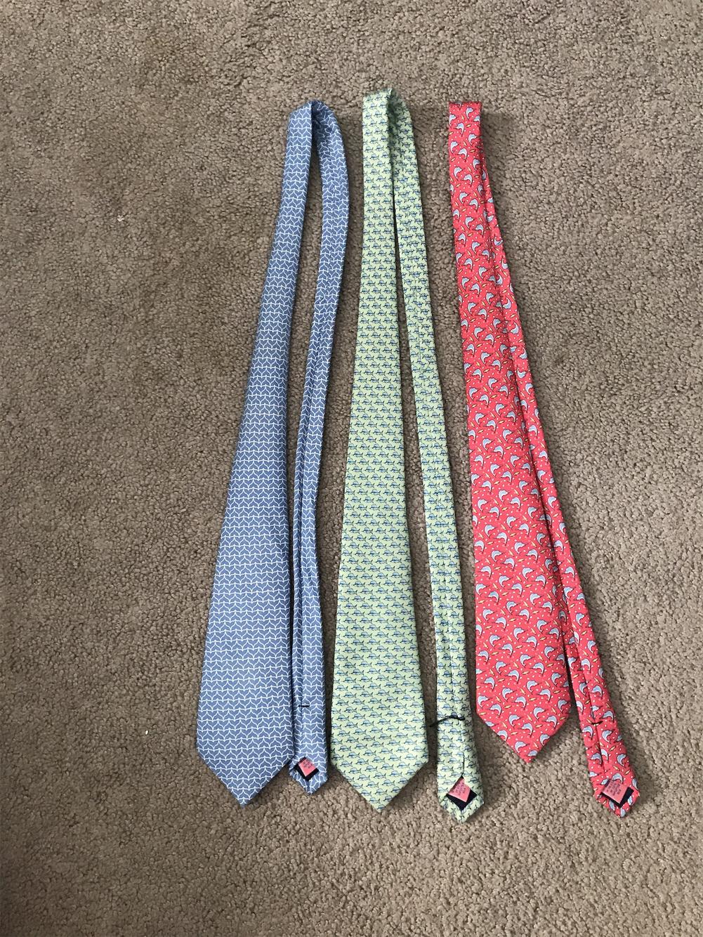 MLB Baseball Neckties by Vineyard Vines, Complete MLB Collection