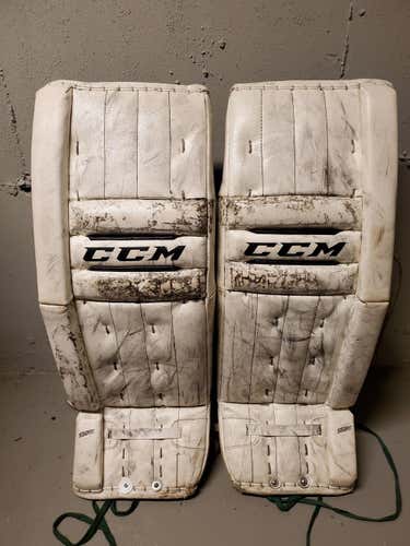 CCM Retro Flex Goalie Leg Pads Intermediate Size 31 + 1