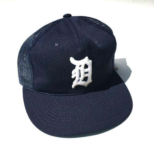 VTG Detroit Tigers Snapback Hat Rope Trucker Cap MLB Baseball Sports Specialties