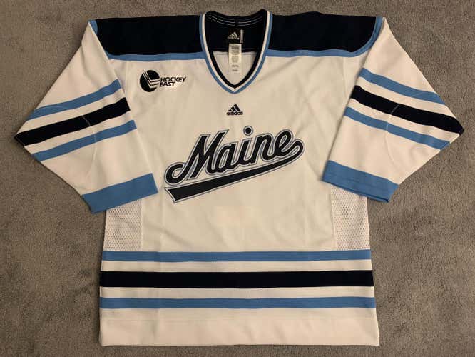 University of Maine Black Bears Adidas Pro Stock Authentic NCAA Hockey Game Jersey