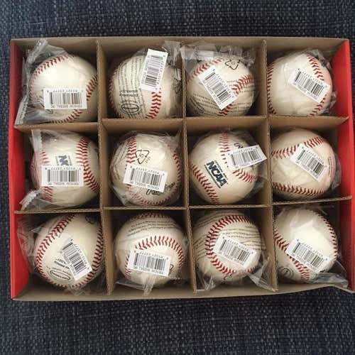 Dozen Rawlings FSR1 NCAA Baseballs- New