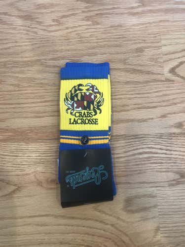 New Crabs Lacrosse Socks