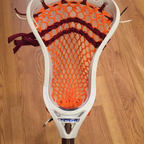 Virginia Tech-themed True Frequency Lacrosse Head