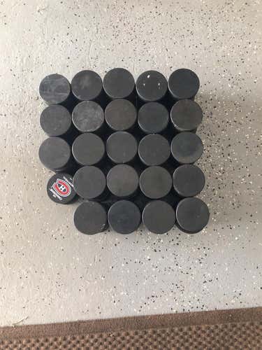 Hockey Pucks 65 Pucks Message If Interested In Any Amount