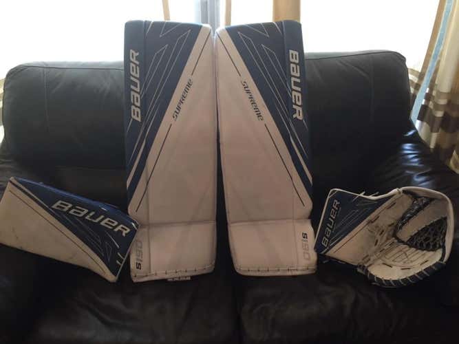 Bauer Supreme S190 Goalie Full Set Regular Senior