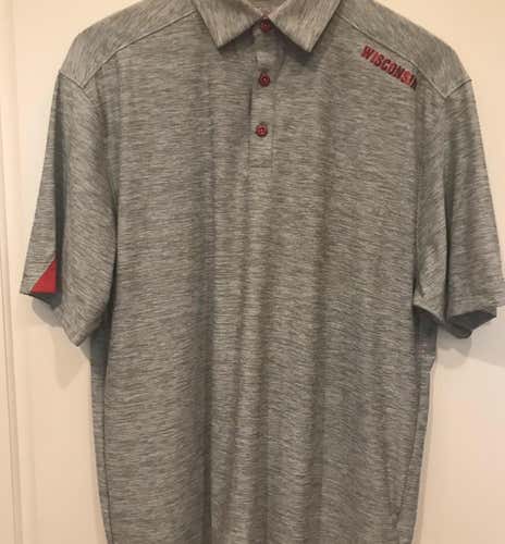 Team Issued Wisconsin Polo Shirt