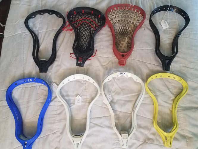 Lot of 8 Lacrosse Heads