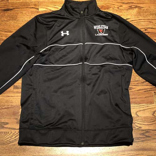 New Wesleyan Men’s Lacrosse Issued Under Armour Travel and Practice Top