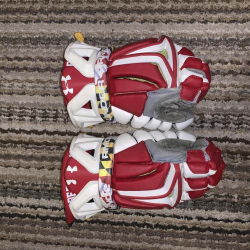 Univ. Maryland Red BioFit Lacrosse Gloves