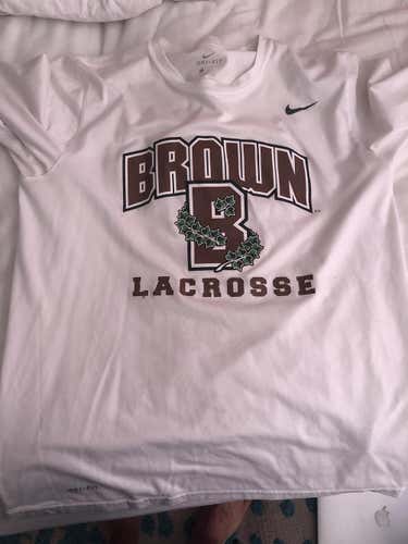 Nike Brown Lacrosse Shirt size large