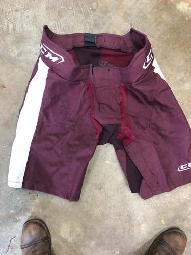 CCM Girdle Shell Large Burgundy Maroon