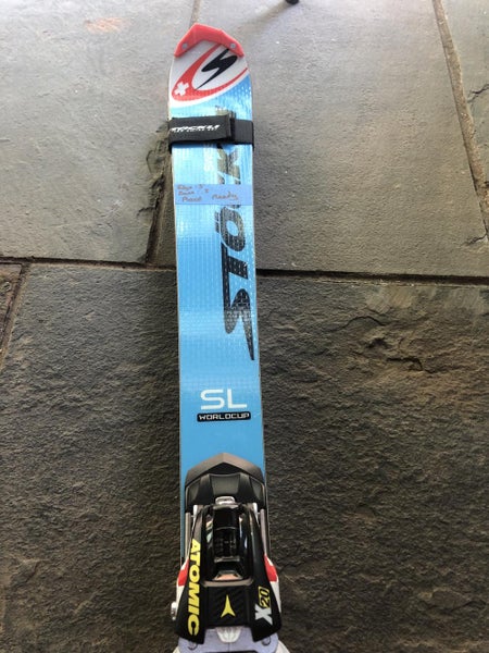 2017 Stockli 165cm Men's FIS Certified Slalom Skis w/ x20 bindings