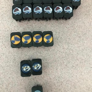 New Hockey Stick  Butt End / Stick Cap  for the Colorado Avalanche NHL