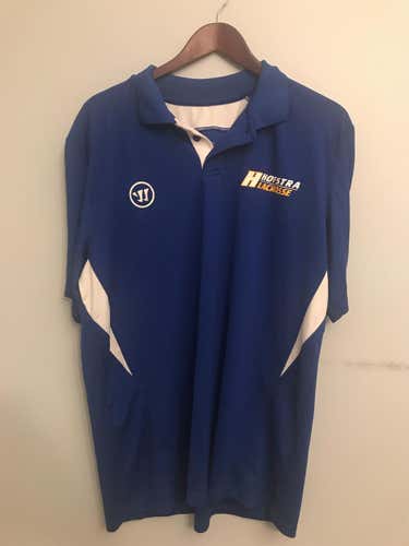 Hofstra Lacrosse Warrior Golf Shirt