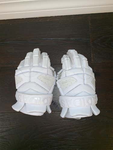 White Midnight Mania Adidas Gloves