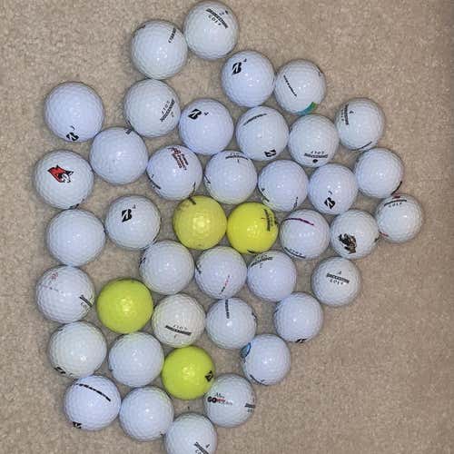 Used Bridgestone Golf Balls