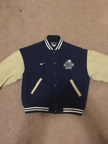 Official Seattle Mariners 2001 All star Game Letterman Jacket Men’s Medium