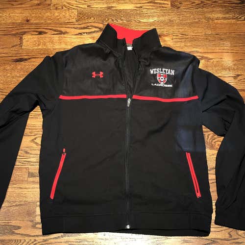 Wesleyan Lacrosse Issued Under Armour Travel And Practice Jacket