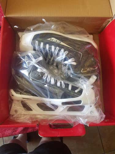 New CCM RibCor 44K Hockey Goalie Skates Senior Size 8