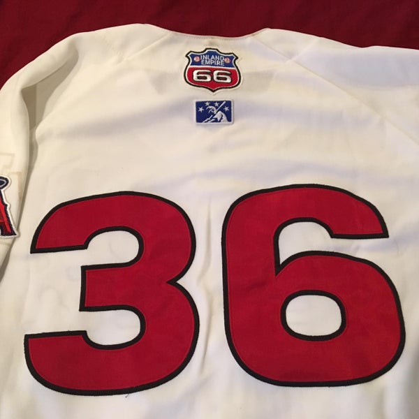 Inland Empire Sixty-Sixers 66'ers Game Used Worn MiLB Rawlings