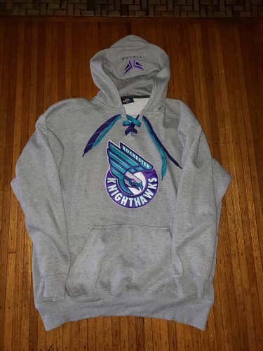 Rochester Knighthawks hockey lace hoodie