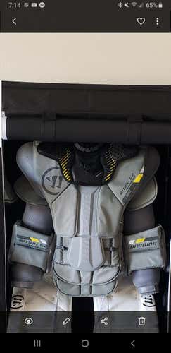 Warrior Ritual Classic Pro Goalie Chest and Arm Protector Goalie Chest Protector Senior