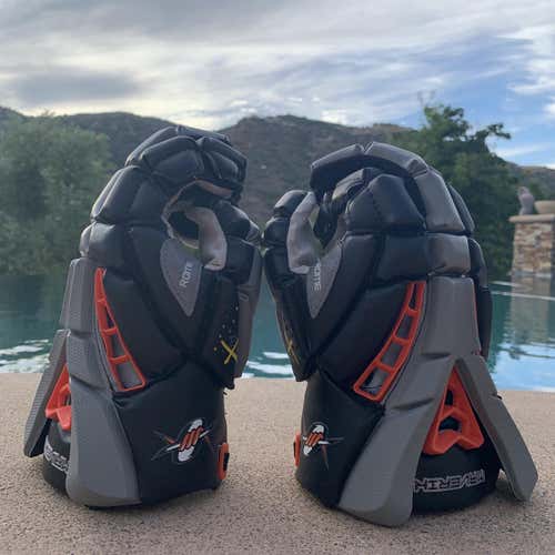 LIKE NEW TEAM ISSUED ROME LACROSSE GLOVES LARGE