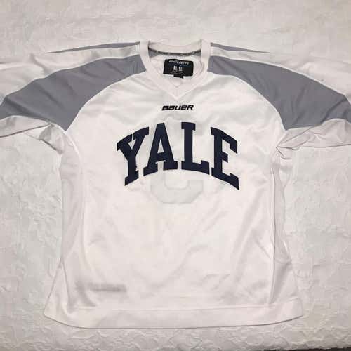 Yale Pro Stock Bauer Hockey Jersey Medium