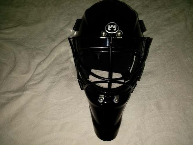 New Wall Goalie Mask Senior Pro Stock W6 Longchin 56-60cm Size M/L