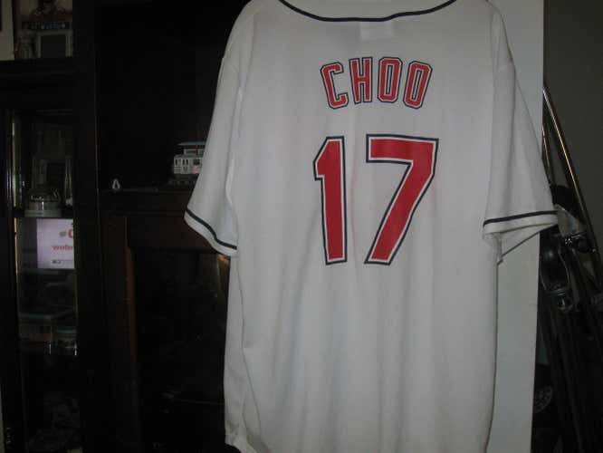INDIANS SHIN-SOO CHOO HOME  JERSEY (XL)