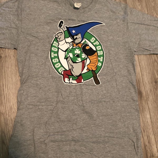 Boston B New England Sports Team Mashup Patriots Bruins Celtics Red Sox Fan T  Shirt