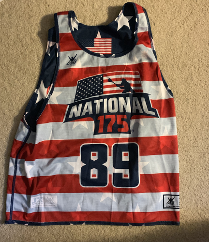 National 175 Lacrosse pinnie (reversible)