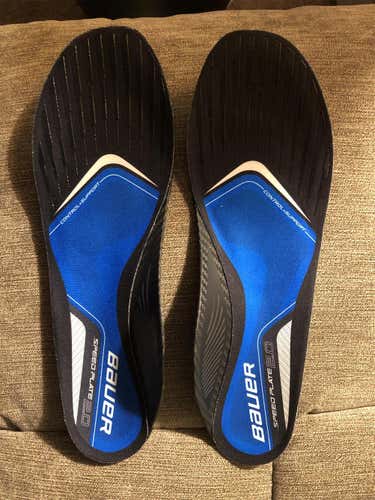 New Bauer Speed Plates 2.0 Size 8.5