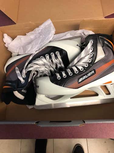New Bauer Performance Hockey Goalie Skates Senior Size 7