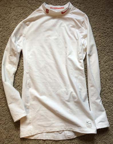 Syracuse Lacrosse 'Team Issued' Nike Dri-Fit Heavy Compression Long Sleeve T-Shirt