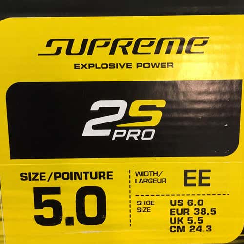 New 2sPro Hockey Skates Junior  Size 5