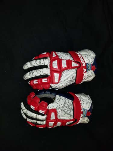 NLL Toronto Rock 12" Gloves Brand New Under Armour Charge