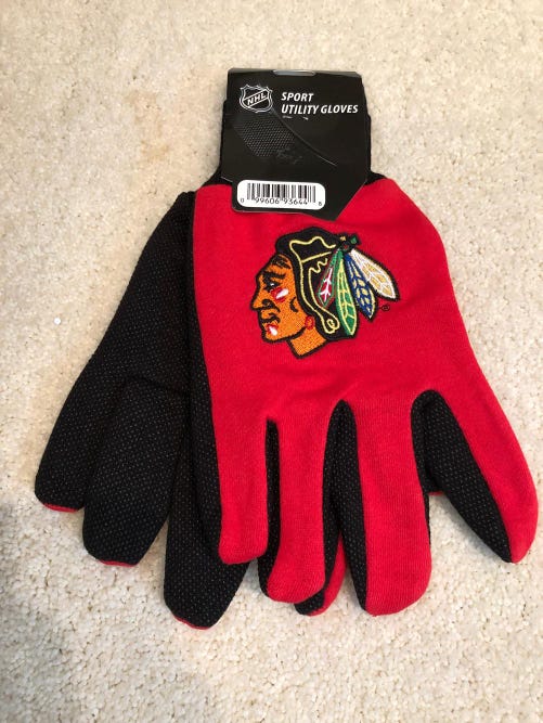 New NHL Chicago Blackhawks Sport Utility Gloves