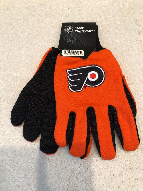 New NHL Philadelphia Flyers Sport Utility Gloves