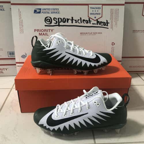 New Nike  Adult Alpha Menace Pro Low Green/White