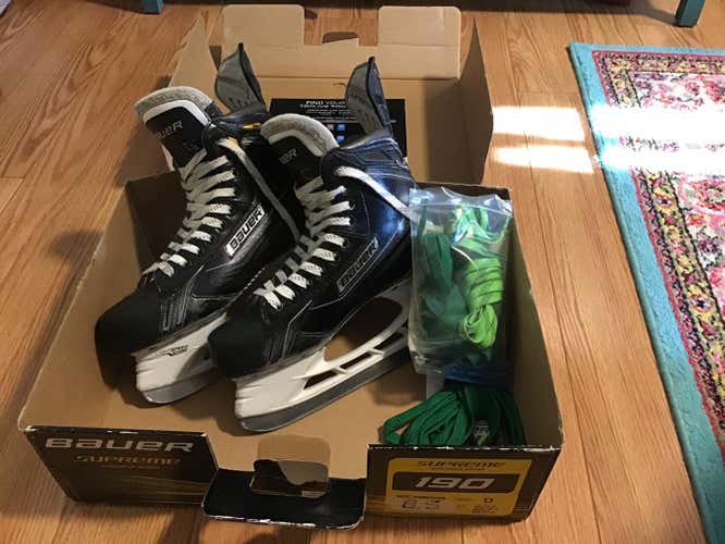 Bauer Supreme 190 Hockey Skates Senior Size 8.5