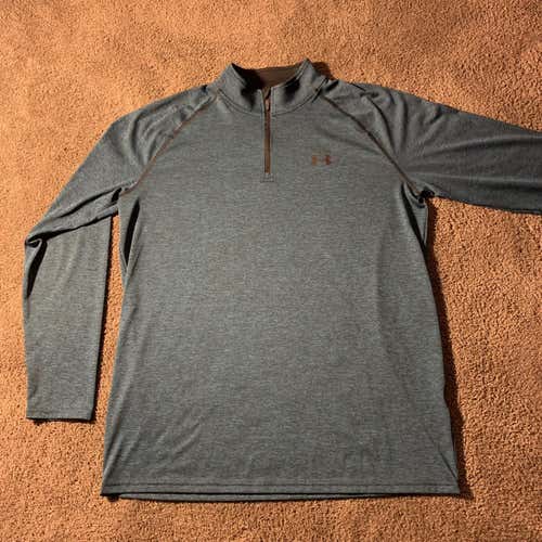 Under Armour Heat Gear Quarter Zip - Loose Fit (L)