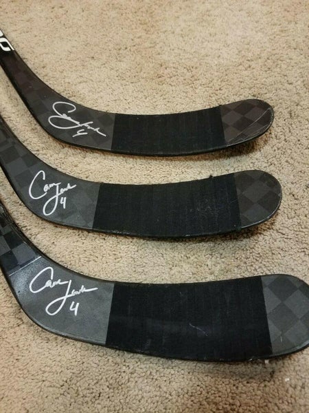 3 Pack BAUER TOTAL ONE MX3 Left LH 95 flex DUCKS Pro Stock Used Hockey Sticks fo