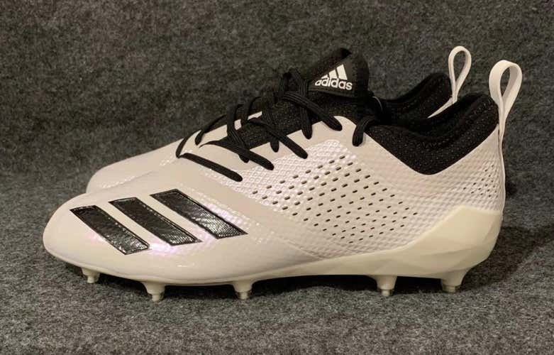 NEW Adidas Adizero 5-Star 7.0 Football Cleats White/Black DA9547  Size 11
