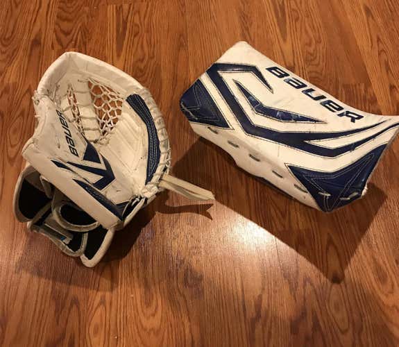 One70 Goalie Glove & Blocker Regular Junior