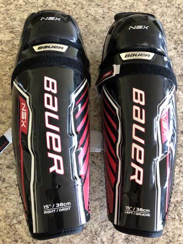 Bauer NSX Shin Pads Senior