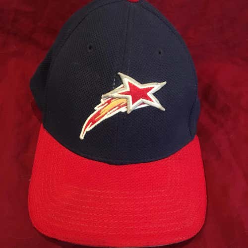 Michael Brantley #24 Huntsville Stars MiLB Game Used Worn New Era Baseball Hat Milwaukee Brewers