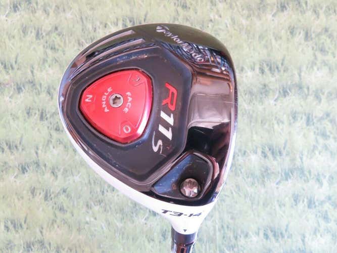 TaylorMade R11 S R11S * 14* TS 3 Wood Aldila RIP STIFF ..  #5892
