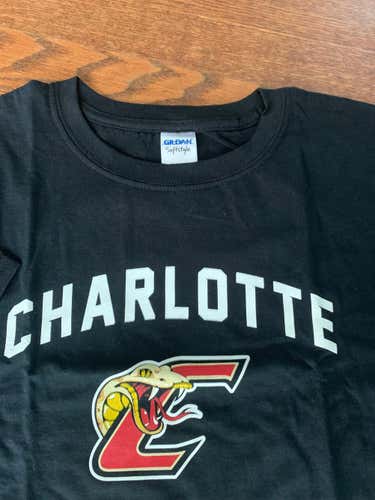 New - Black T - Charlotte Pro Lacrosse - Poster
