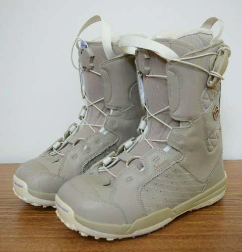 SALOMON KALITAN SNOWBOARD BOOTS WOMEN SIZE 8